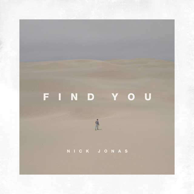 Nick Jonas: Find you - portada