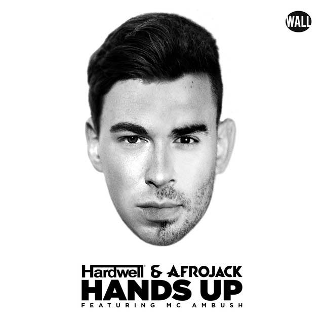 Hardwell con Afrojack y MC Ambush: Hands up - portada