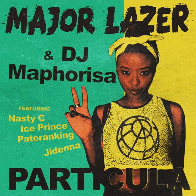 Major Lazer con Dj Maphorisa, Nasty C, Ice Prince, Patoranking y Jidenna: Particula - portada