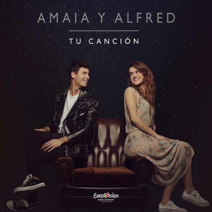 Alfred García con Amaia: Tu canción - portada