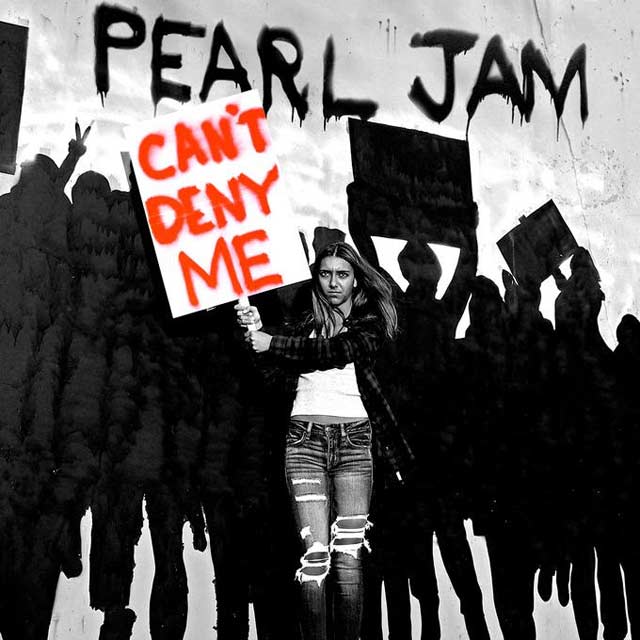 Pearl Jam: Can't deny me, la portada de la canción