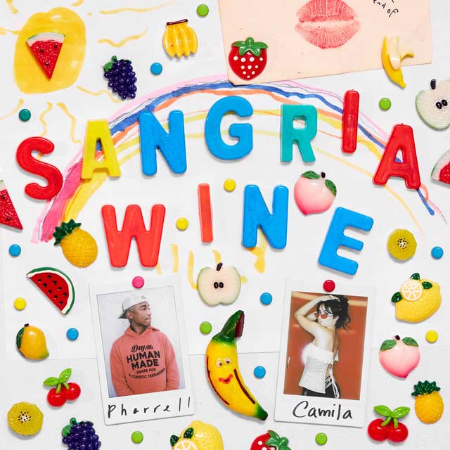 Pharrell Williams con Camila Cabello: Sangria wine - portada
