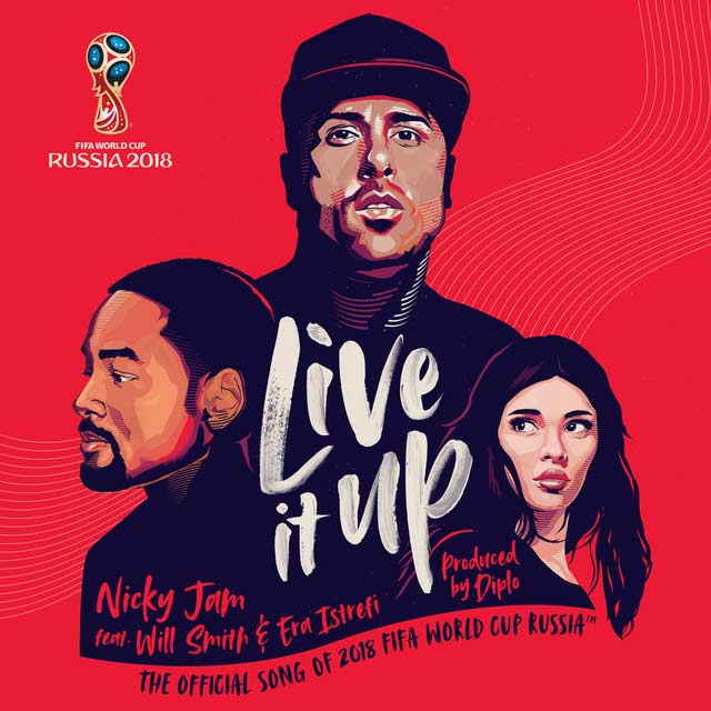 Will Smith con Nicky Jam y Era Istrefi: Live it up - portada