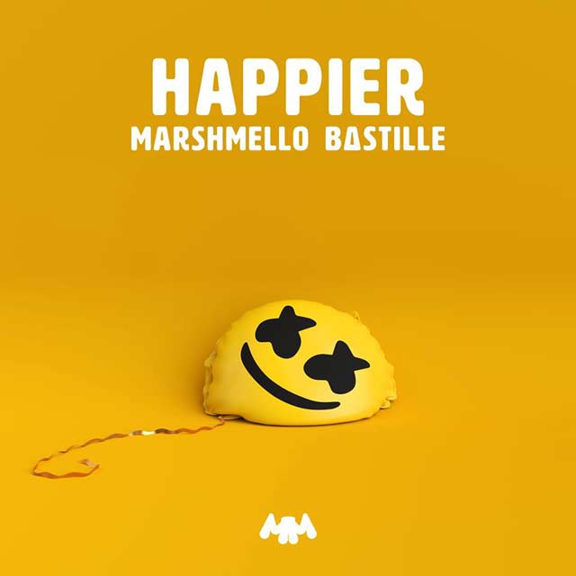 Bastille con Marshmello: Happier - portada