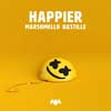 Bastille con Marshmello: Happier - portada reducida