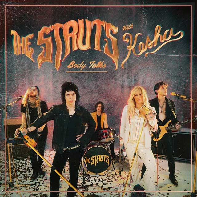 Kesha con The struts: Body talks - portada