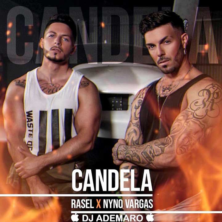 Rasel con Nyno Vargas: Candela - portada