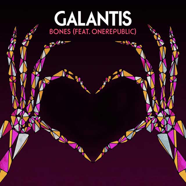 Galantis con OneRepublic: Bones - portada
