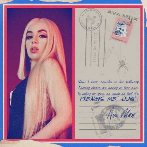 Ava Max: Freaking me out - portada