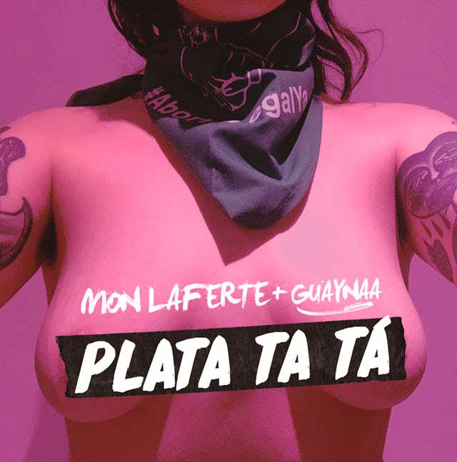 Mon Laferte con Guaynaa: Plata ta tá - portada