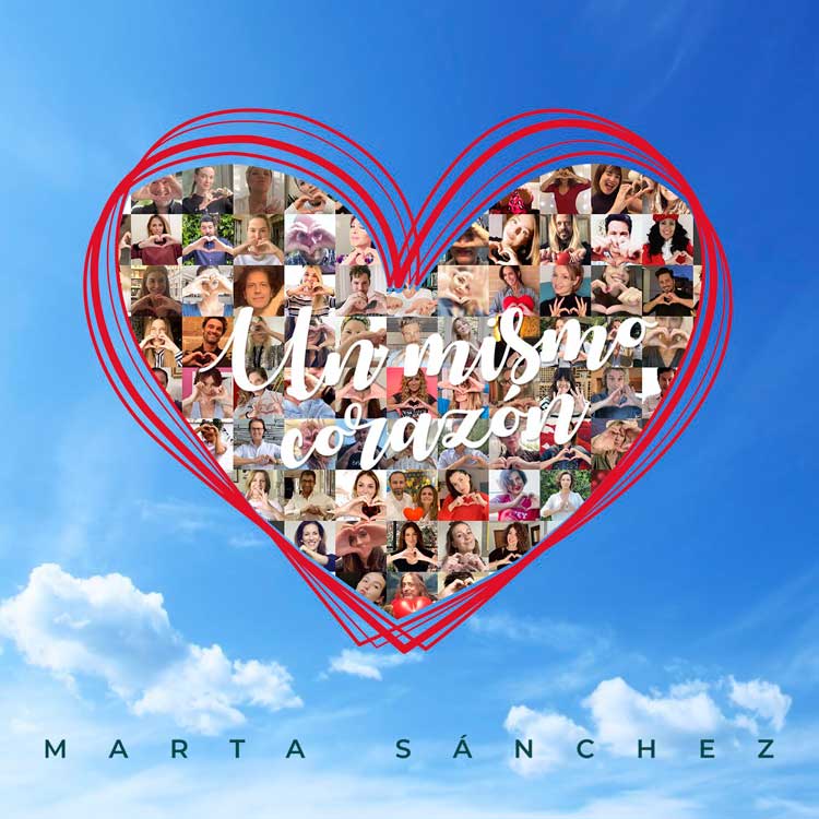 Marta Sánchez: Un mismo corazón - portada