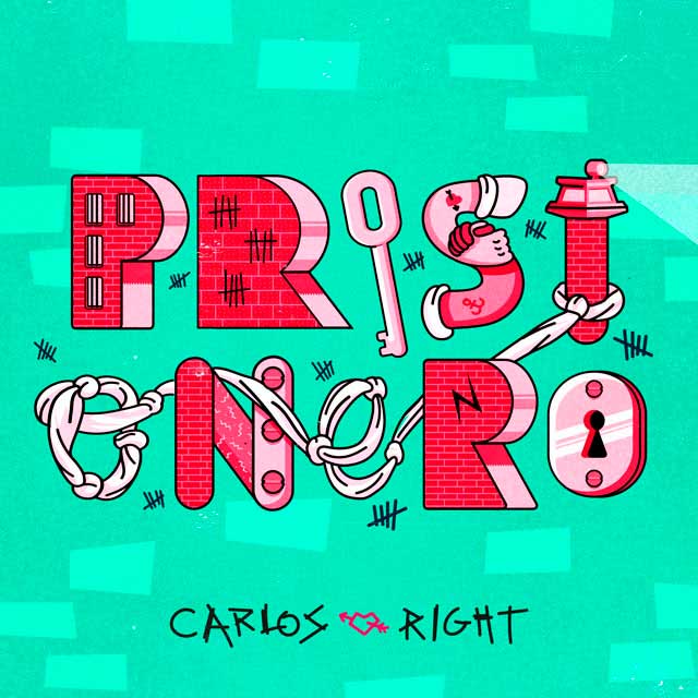 Carlos Right: Prisionero - portada