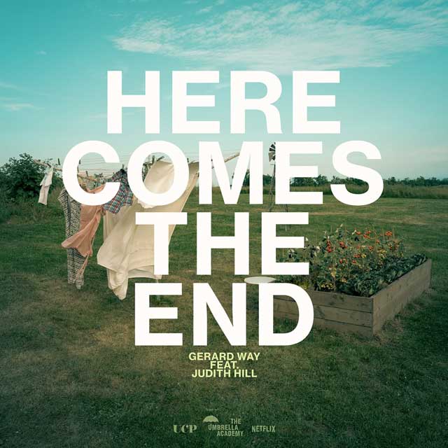 Gerard Way con Judith Hill: Here comes the end - portada
