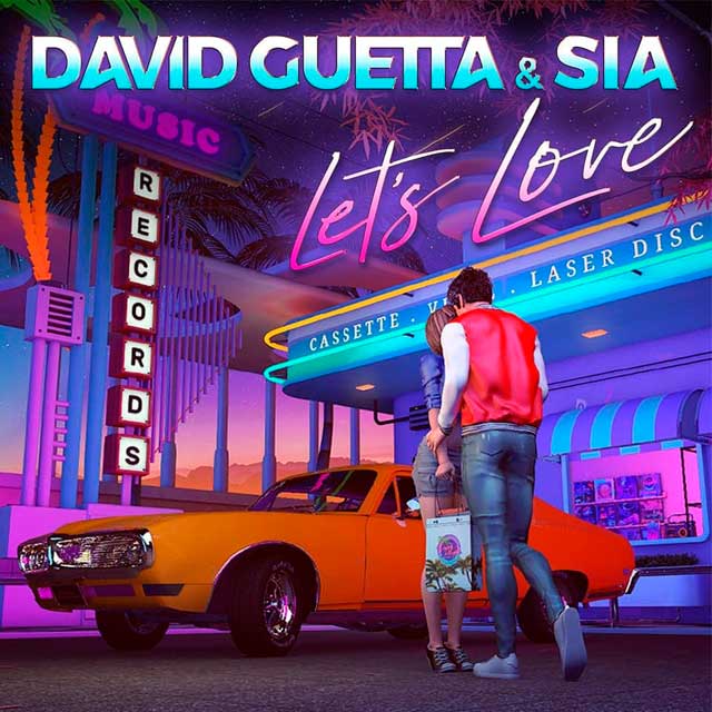 David Guetta con Sia: Let's love - portada