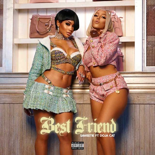Saweetie con Doja Cat: Best friend - portada