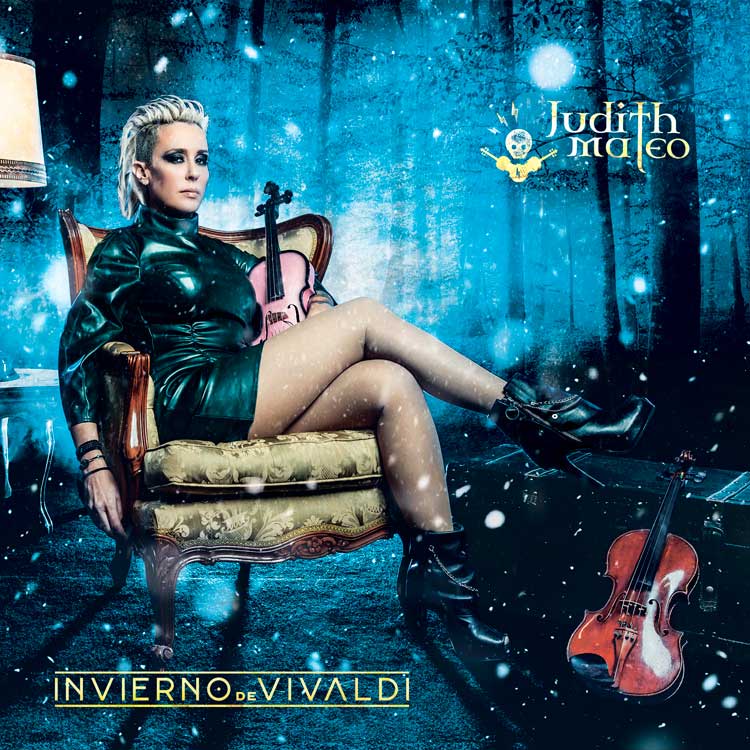 Judith Mateo: Invierno de Vivaldi - portada