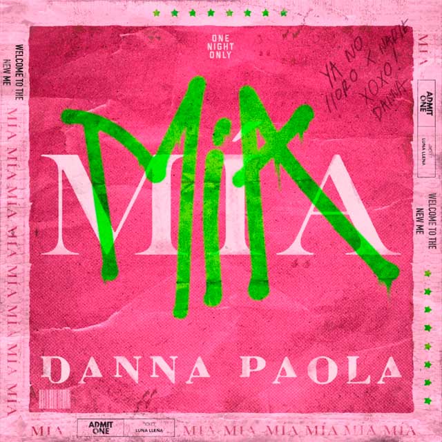 Danna Paola: Mía - portada