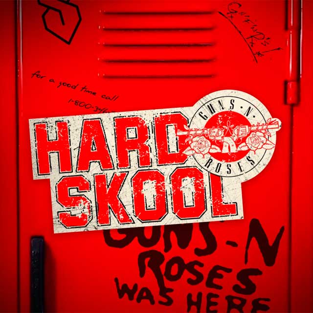 Guns n' Roses: Hard skool - portada