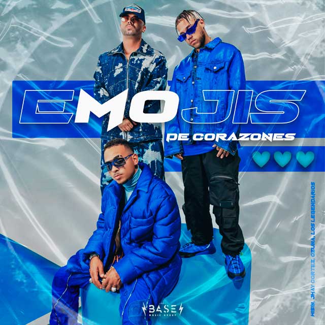 Wisin con Ozuna, Jhay Cortez y Los legendarios: Emojis de corazones - portada