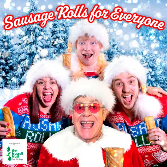 LadBaby con Elton John y Ed Sheeran: Sausage rolls for everyone - portada