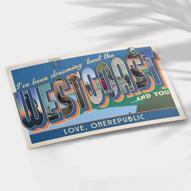 OneRepublic: West coast - portada