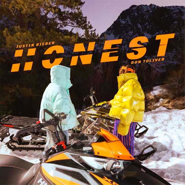 Justin Bieber con Don Toliver: Honest - portada