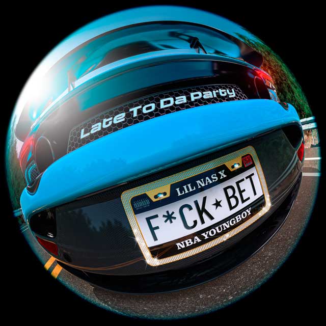 Lil Nas X con YoungBoy Never Broke Again: Late to da party - portada