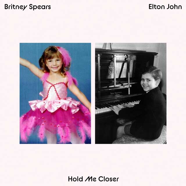Elton John con Britney Spears: Hold me closer - portada