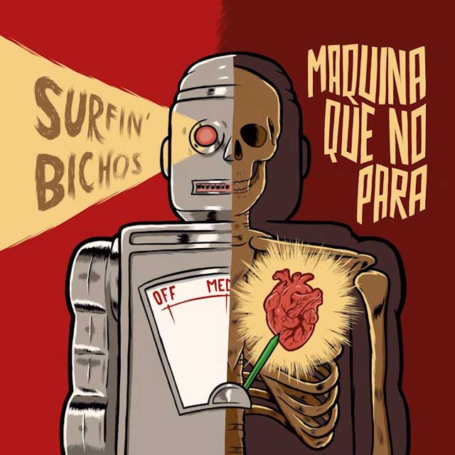 Surfin' Bichos: Máquina que no para - portada