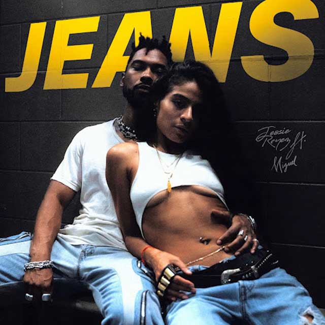 Miguel con Jessie Reyez: Jeans - portada
