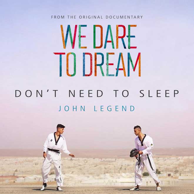 John Legend: Don't need to sleep - portada