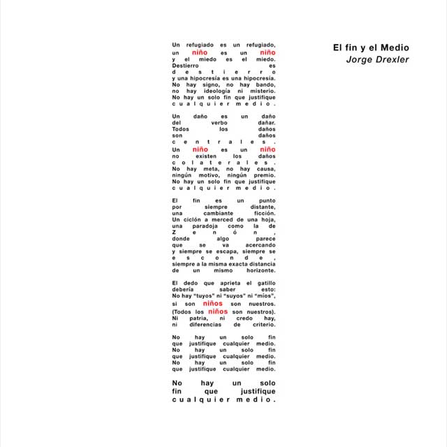 Jorge Drexler: El fin y el medio - portada