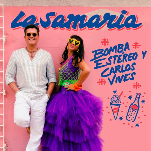 Carlos Vives con Bomba Estéreo: La Samaria - portada