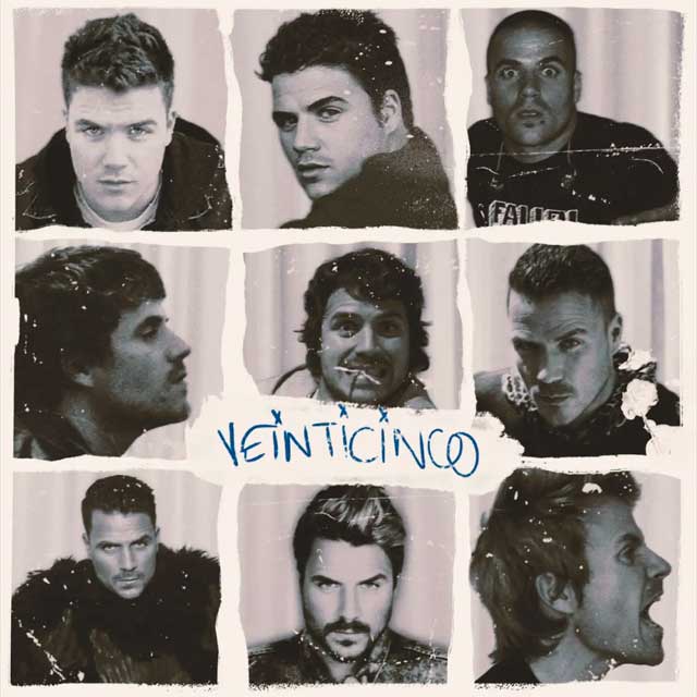 Dani Martín: Veinticinco - portada