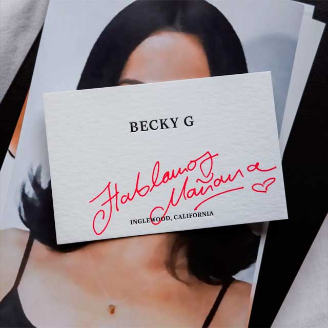 Becky G: Hablamos mañana - portada