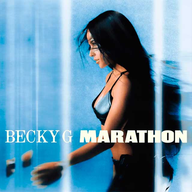 Becky G con Elkan: Marathon - portada