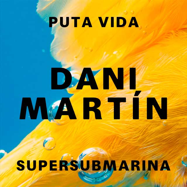Dani Martín: Puta vida - portada