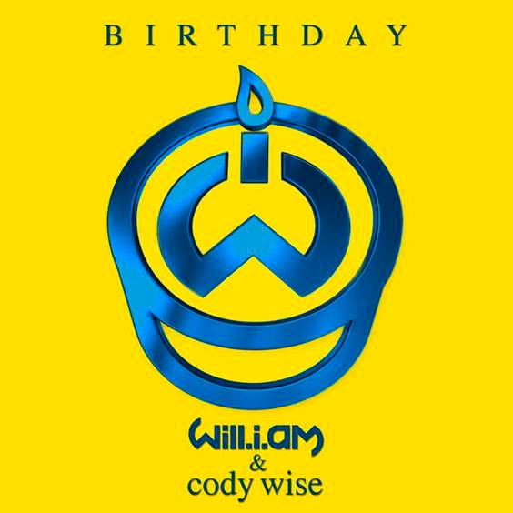 will.i.am con Cody Wise: It's my birthday - portada