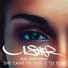 Usher con Nicki Minaj: She came to give it to you - portada reducida