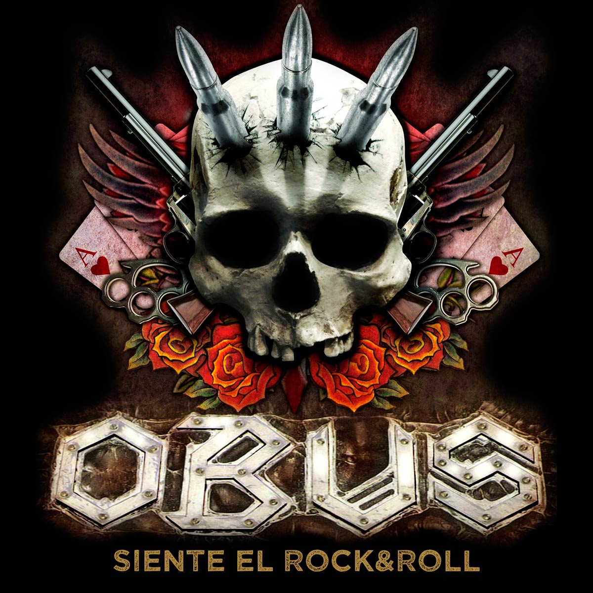 Obús: Siente el rock & roll - portada