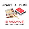 Christina Milian con Lil Wayne: Start a fire - portada reducida