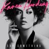 Karen Harding: Say something - portada reducida