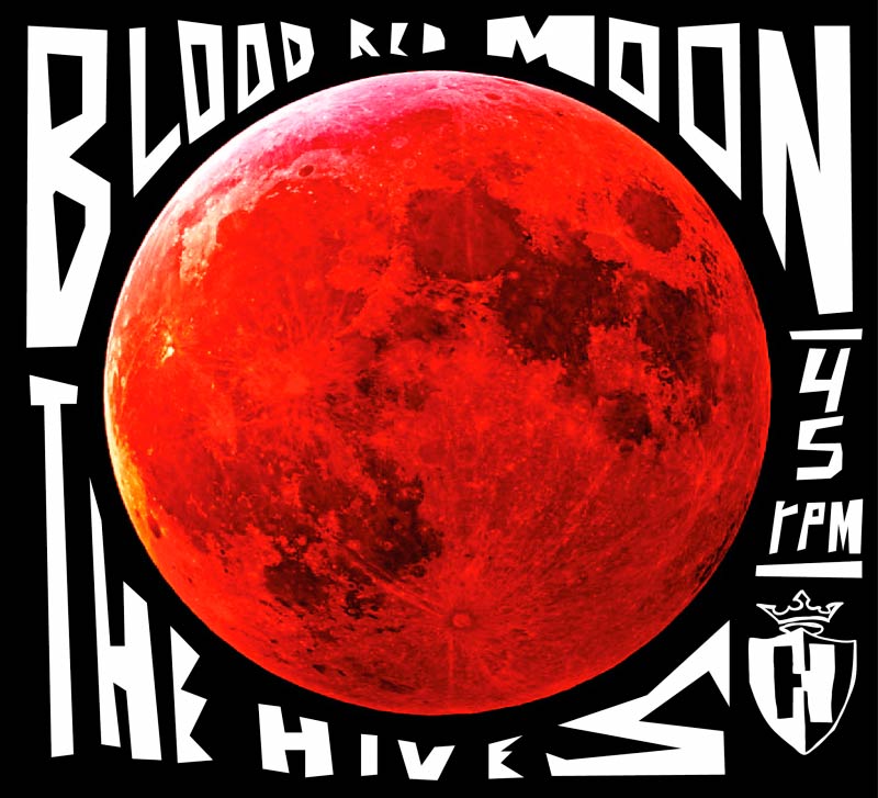 The Hives: Blood red moon - portada