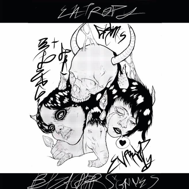 Bleachers con Grimes: Entropy - portada