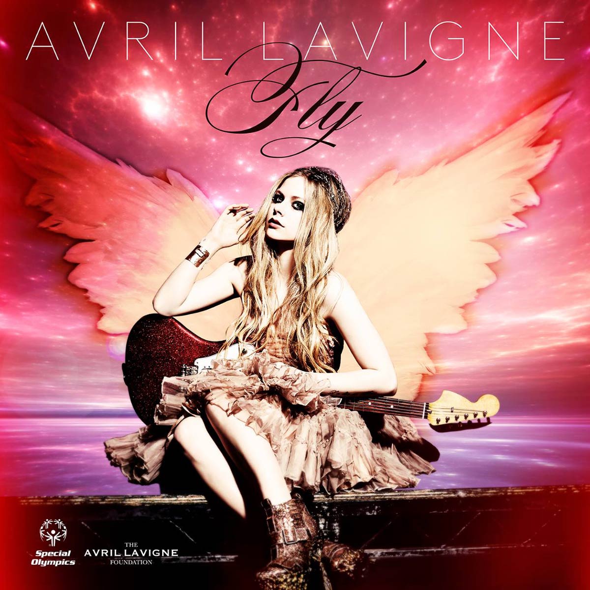 Avril Lavigne: Fly, la portada de la canción