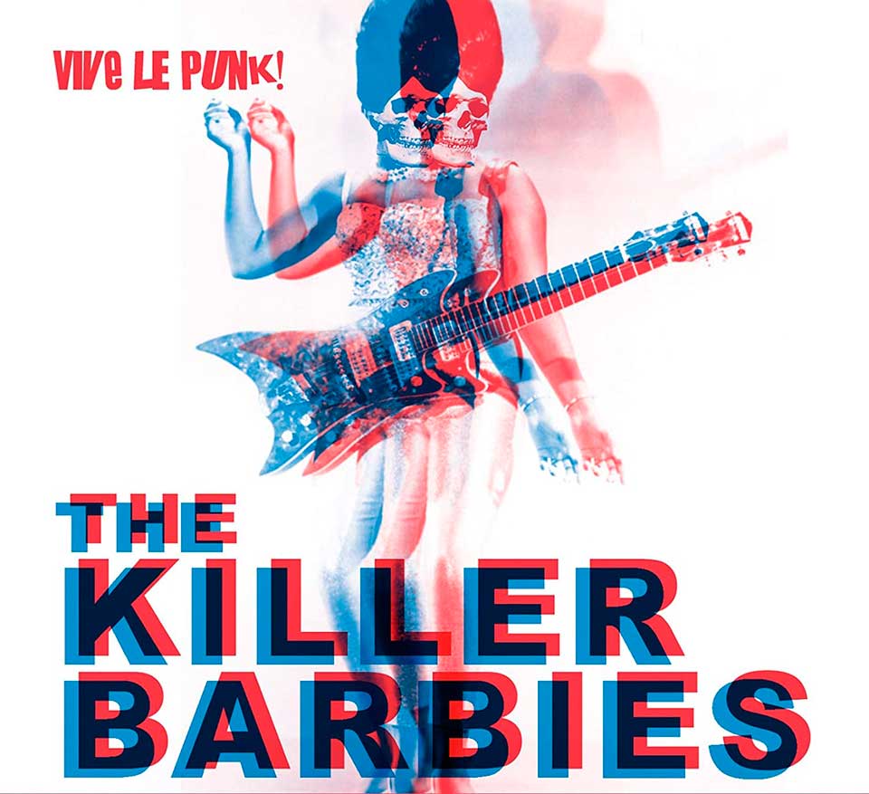 The killer barbies: Vive le punk!, la portada del disco
