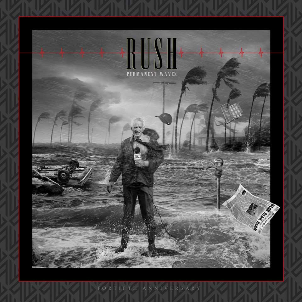 Rush: Permanent waves 40th anniversary, la portada del disco