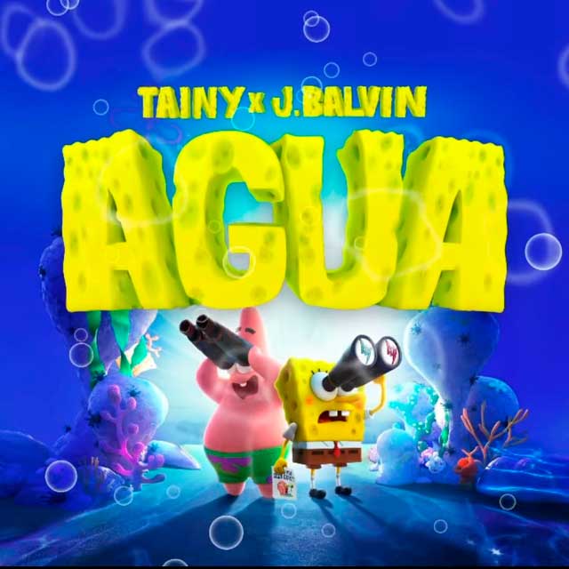 J Balvin con Tainy: Agua - portada