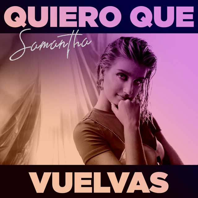 Samantha: Quiero que vuelvas - portada