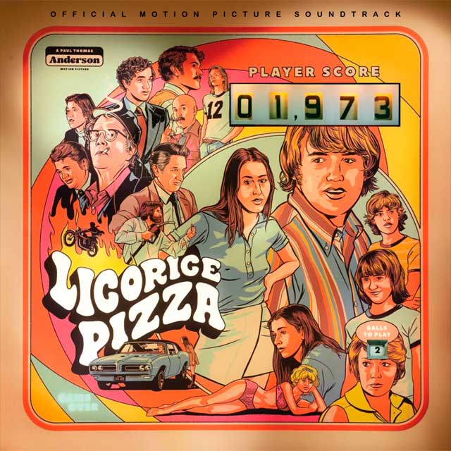 Licorice pizza (Original Motion Picture Soundtrack) - portada